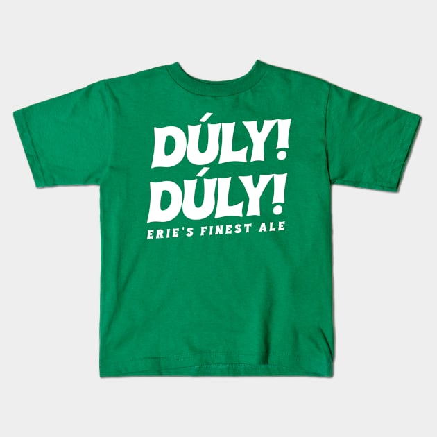 Duly Duly! Kids T-Shirt by mbloomstine